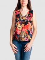 Shirt Woman Black Vero Moda Shirt Woman Black Vero Moda