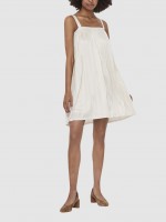 Vestido Mujer Crema Vero Moda Vestido Mujer Crema Vero Moda