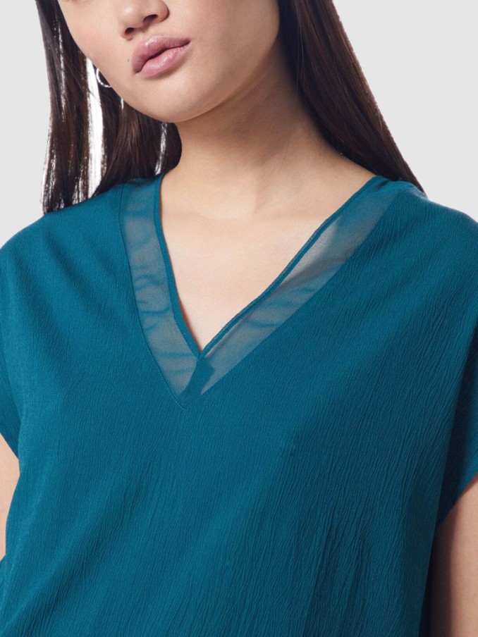 Shirt Woman Dark Green Vero Moda