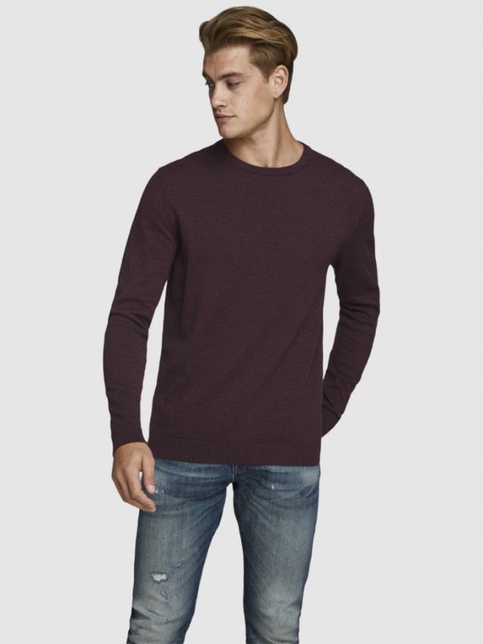 Knitwear Man Bordeaux Jack & Jones