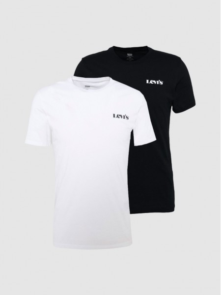 T-Shirt Man Black Levis