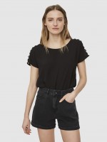 Blusa Mulher Lacey Vero Moda Blusa Mulher Lacey Vero Moda