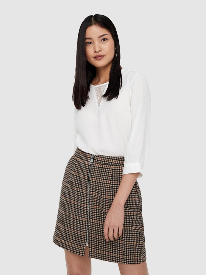Blusa Mujer Blanco Vero Moda