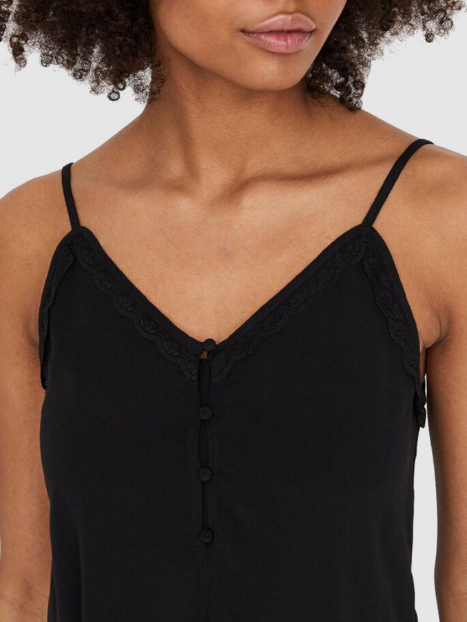 Shirt Woman Black Vero Moda