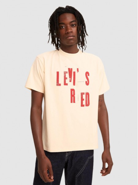 T-Shirt Man Beige Levis