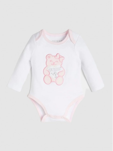 Body Baby Girl White Guess