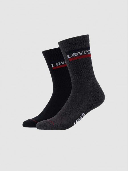 Socks Man Dark Grey Levis