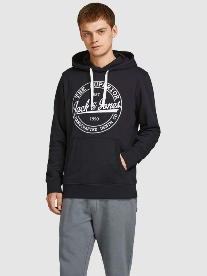 Sweatshirt Man Black Jack & Jones