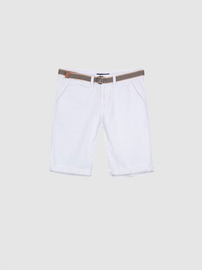 Pantalones Cortos Niño Blanco Tiffosi Kids