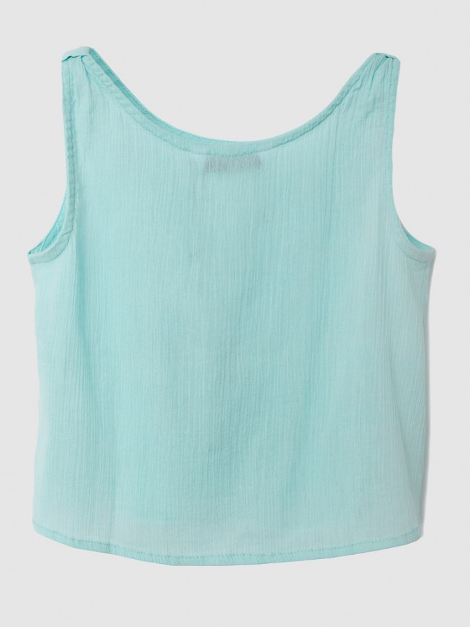 Shirt Girl Green Water Tiffosi Kids
