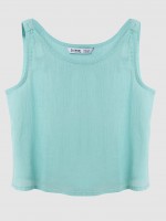 Shirt Girl Green Water Tiffosi Kids Shirt Girl Green Water Tiffosi Kids