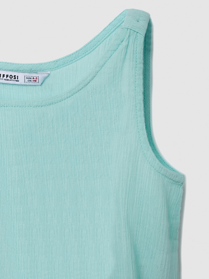 Shirt Girl Green Water Tiffosi Kids