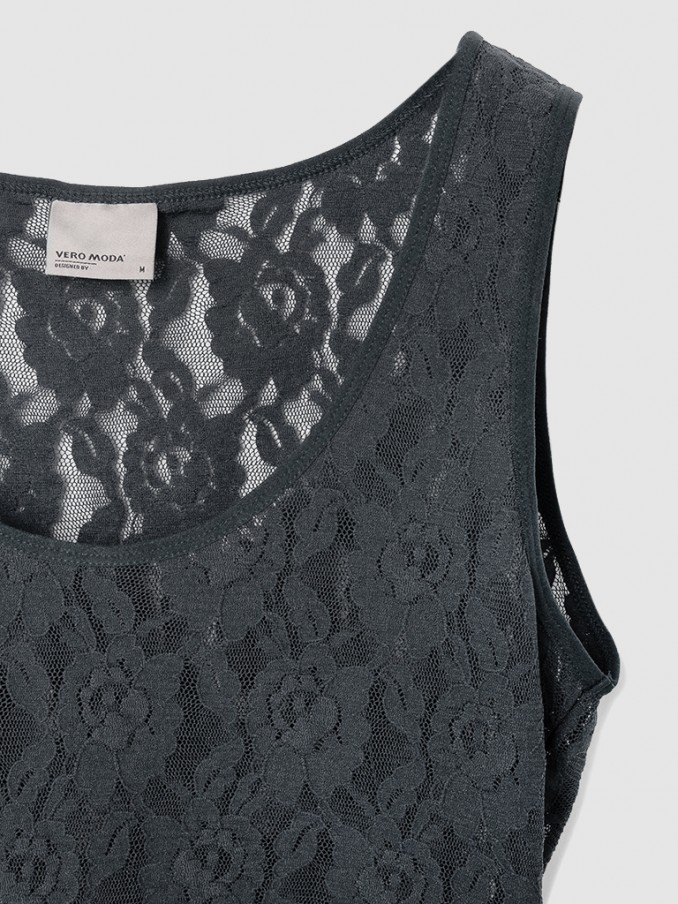 Blusa Mujer Gris Vero Moda