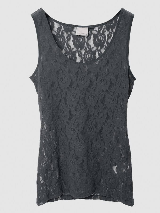 Blusa Mujer Gris Vero Moda