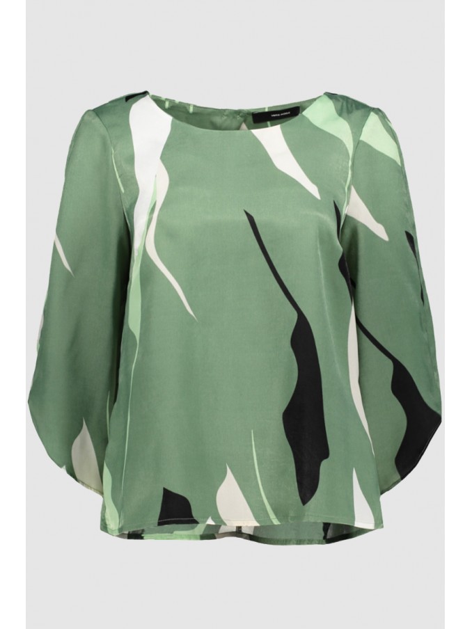Shirt Woman Green Vero Moda