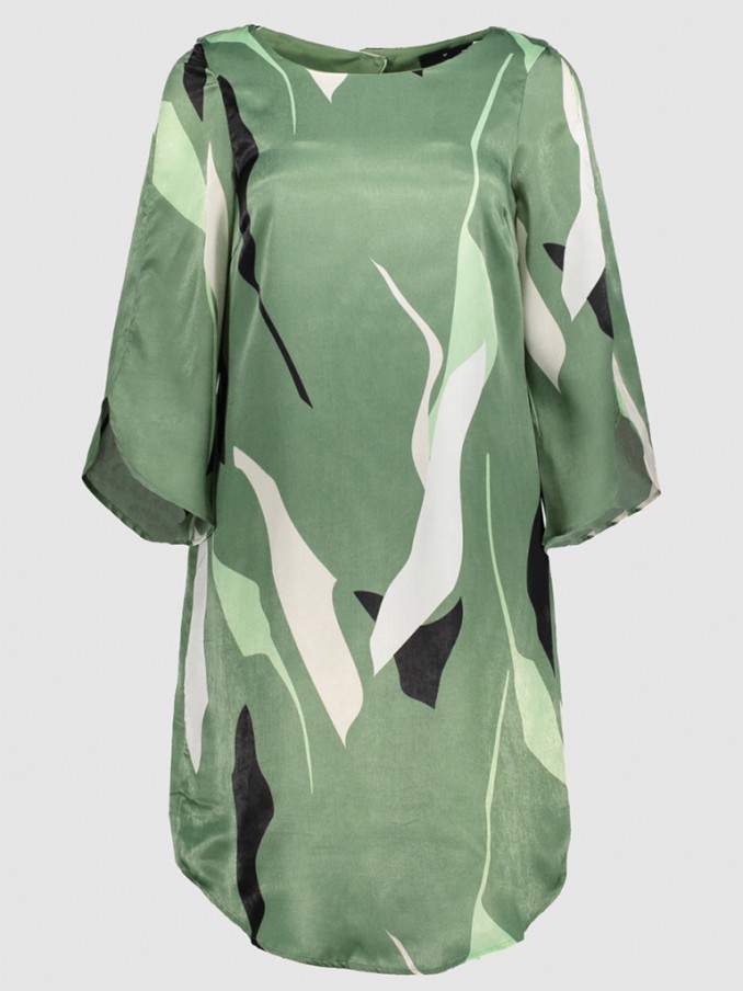 Vestido Mujer Verde Vero Moda