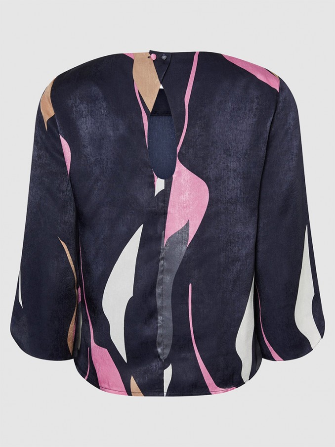 Blusa Mujer Azul Marino Vero Moda