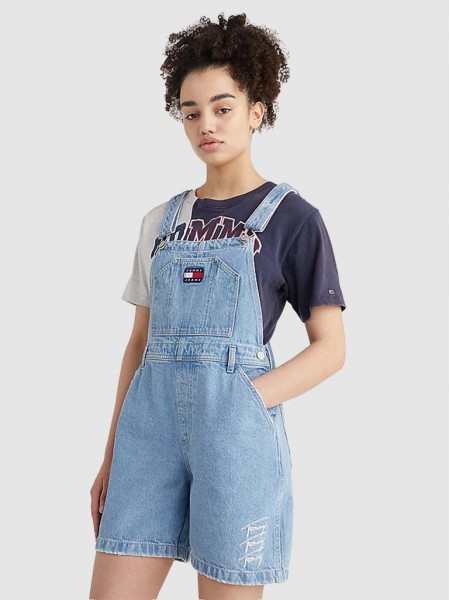 Jardineira Mulher Dungaree Tommy Jeans