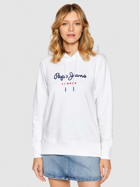 Sweatshirt Mulher Calista Pepe Jeans