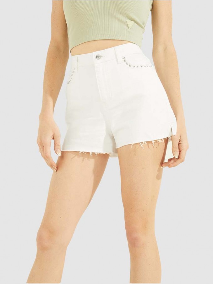 Pantalones Blanco Guess - W2Gd26D4If2 - Mellmak