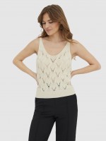 Blusa Mujer Crema Vero Moda Blusa Mujer Crema Vero Moda