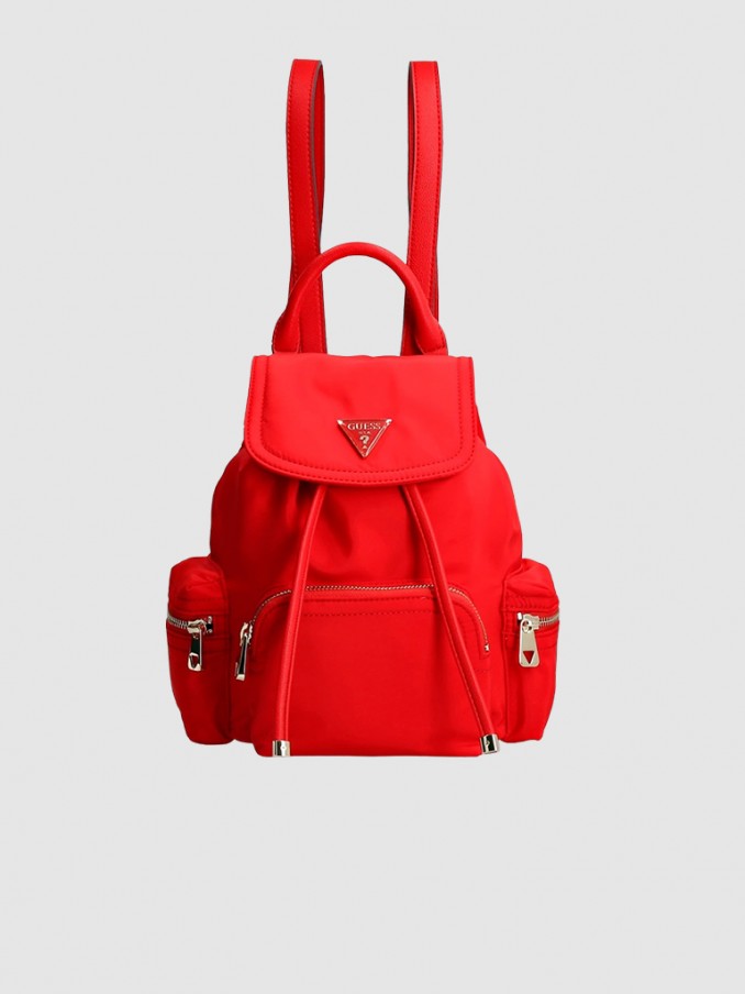 Red guess backpack Clearance