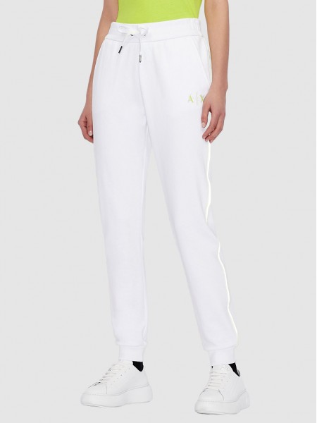 Pants Woman White Armani Exchange