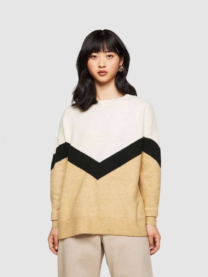 Knitwear Woman Beige Vero Moda