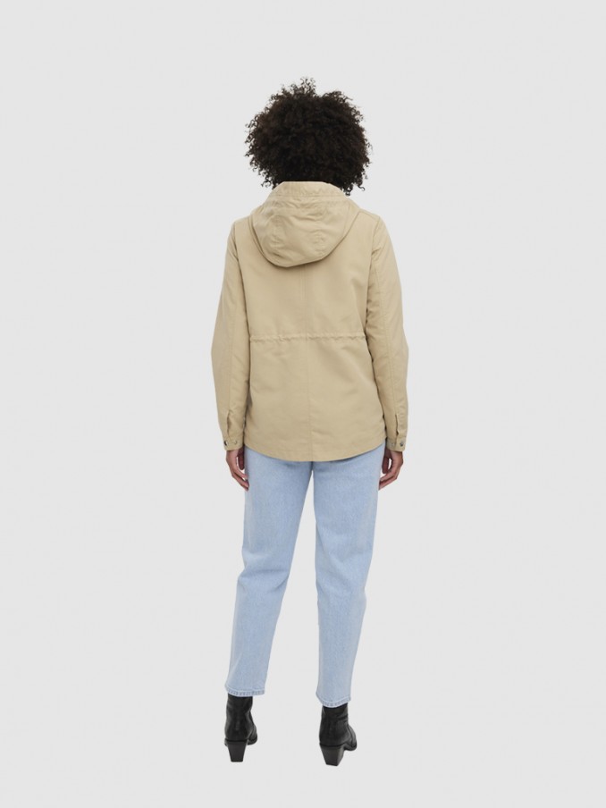 Chaqueta Mujer Beige Vero Moda