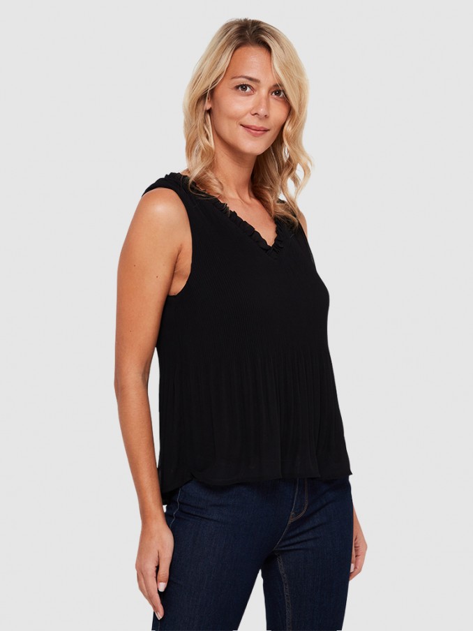 Blusa Mujer Negro Vero Moda
