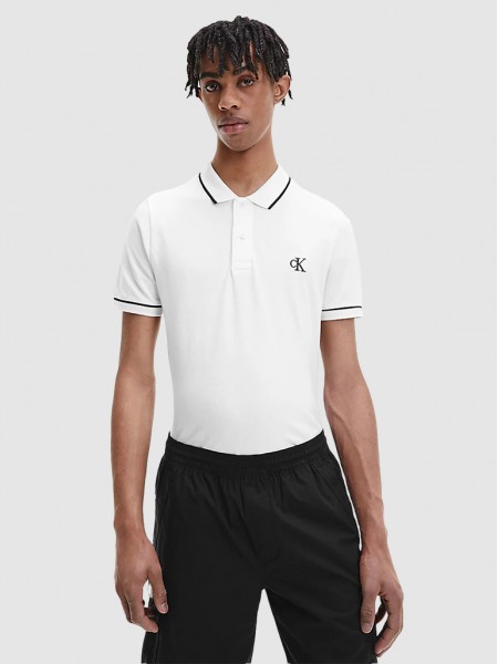 Polo Homem Tipping Slim Calvin Klein
