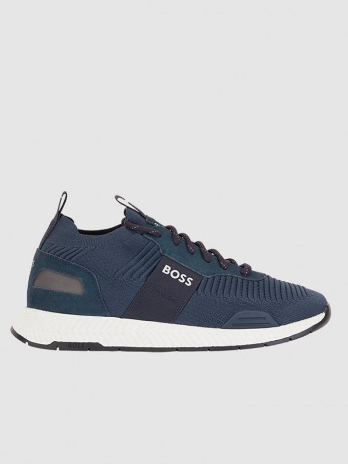 Sneakers Man Navy Blue Hugo Boss 