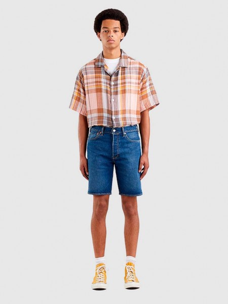 Calo Homem 501  Hemmed Levis