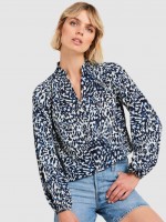 Blusa Mujer Azul Vero Moda Blusa Mujer Azul Vero Moda