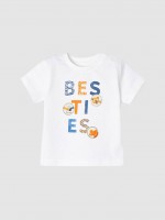 T-Shirt Baby Boy White Mayoral T-Shirt Baby Boy White Mayoral