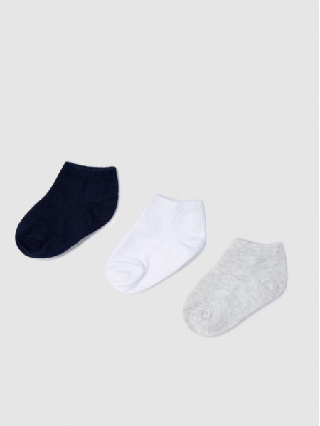 Socks Baby Boy Navy Blue Mayoral