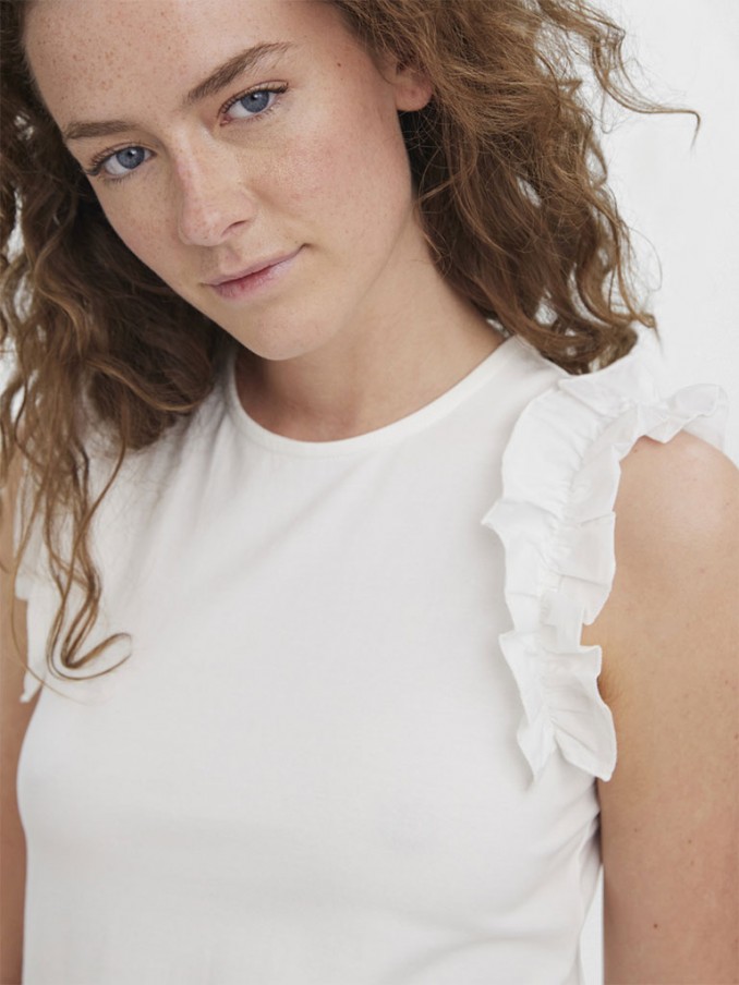 Blusa Mujer Blanco Vero Moda