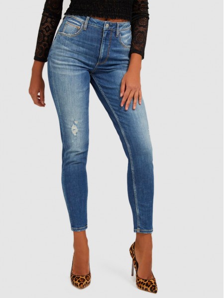Jeans Mulher Mom Guess