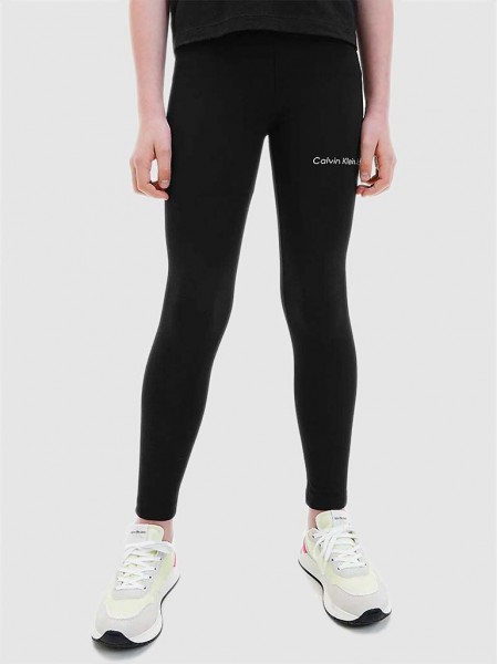 Leggings Girl Black Calvin Klein