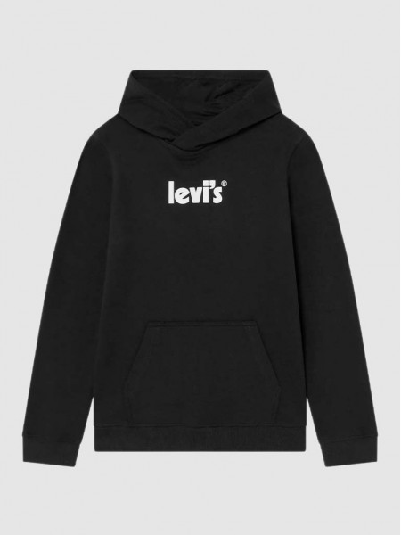 Sweatshirt Boy Black Levis