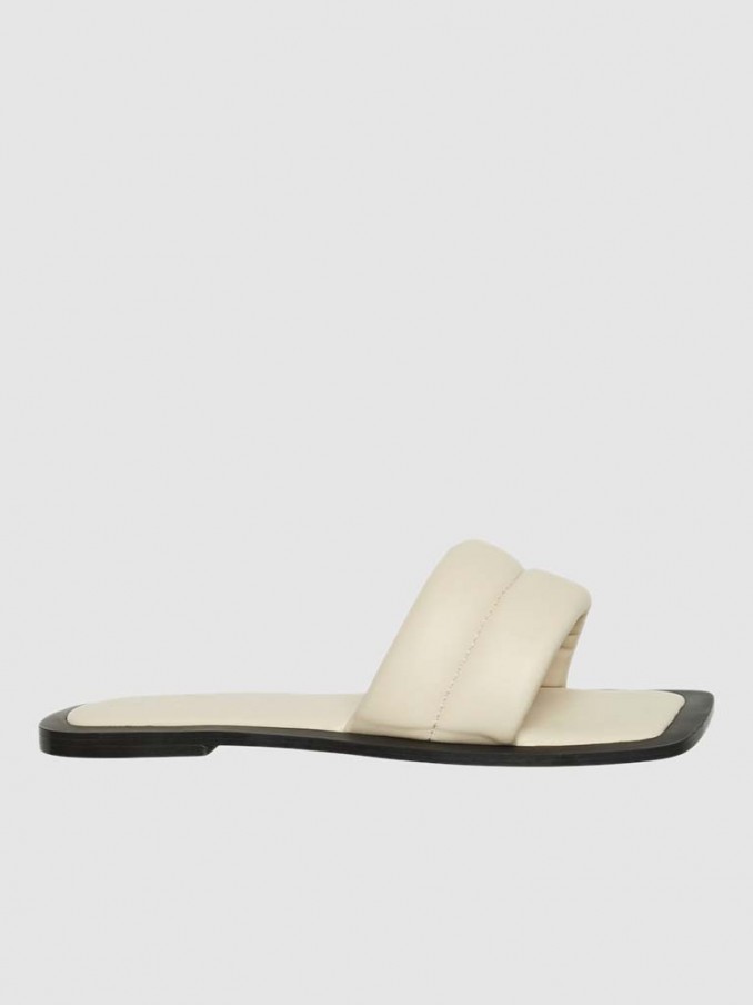 Chanclas Mujer Beige Vero Moda
