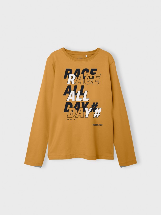 Sweatshirt Boy Yellow Name It