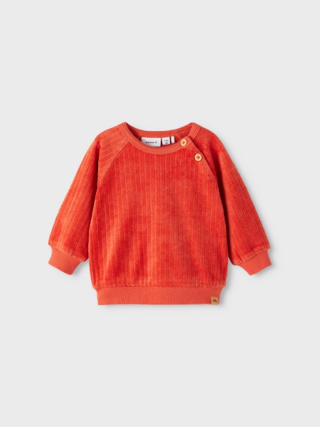 Sweatshirt Bebe Niño Naranja Name It