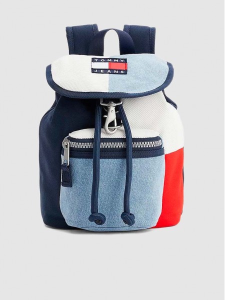 Backpack Woman Multicolor Tommy Jeans