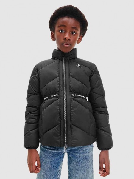 Jacket Girl Black Calvin Klein