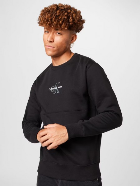 Sweatshirt Man Black Calvin Klein