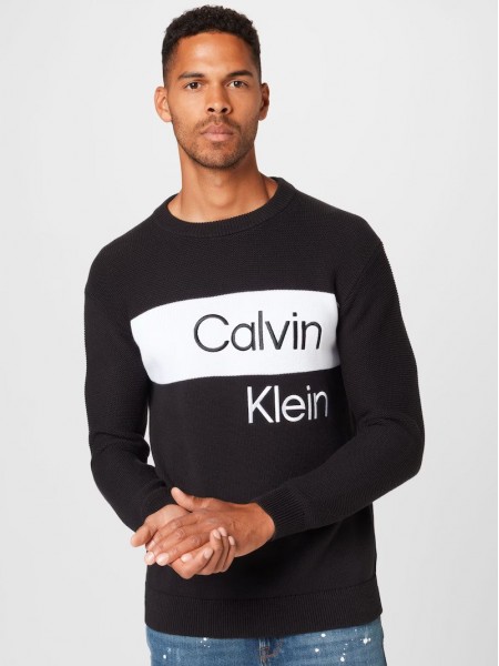 Sweatshirt Homem Institutional Blocking Calvin Klein