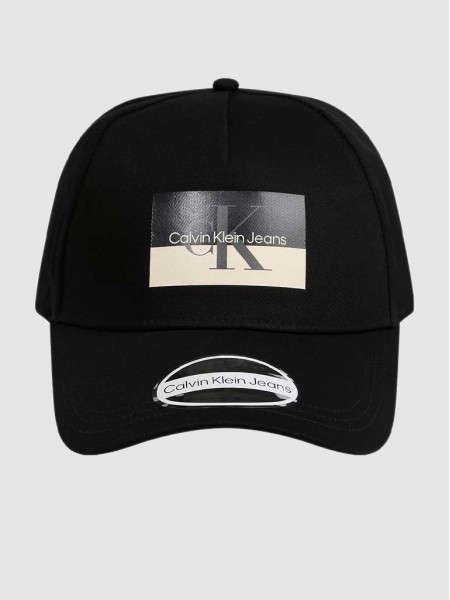 Hat Woman Black Calvin Klein