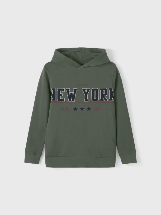 Sweatshirt Boy Green Name It