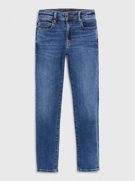 Jeans Menino Modern Straight Tommy Hilfiger